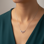 Wings of Love 925 Silver Pendant Chain